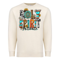 Sandshell holy spirit activate Premium Sweatshirt - Zillion Design Studio