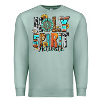 Seafoam holy spirit activate Premium Sweatshirt - Zillion Design Studio