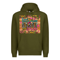Army Green little miss sassy pants Premium Hoodie - JahusDesignShop