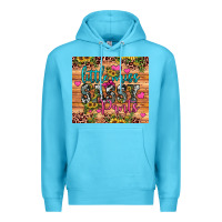 Ocean Blue little miss sassy pants Premium Hoodie - JahusDesignShop