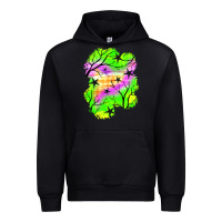 Black star halloween patch Urban Hoodie - BundleAndBundleShop