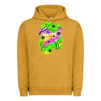 Pigment Peanut Butter star halloween patch Urban Hoodie - BundleAndBundleShop