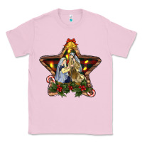 Bubblegum Pink christmas baby jesus oh holly night Classic Tee - RanaPortraitStore