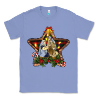 Colony Blue christmas baby jesus oh holly night Classic Tee - RanaPortraitStore