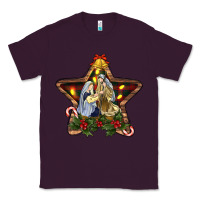 Plum christmas baby jesus oh holly night Classic Tee - RanaPortraitStore