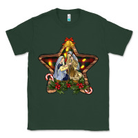 Sports Green christmas baby jesus oh holly night Classic Tee - RanaPortraitStore