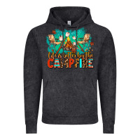 Vintage Black life is better by the campfire Vintage Hoodie - AdoDesignShop