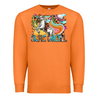Carrot cosmic cowgirl Premium Sweatshirt - Zillion Design Studio