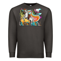 Smoke cosmic cowgirl Premium Sweatshirt - Zillion Design Studio