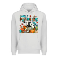 Dove Grey cutest pupkins in the patch Premium Hoodie - AdoDesignShop