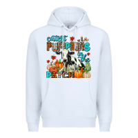 White cutest pupkins in the patch Premium Hoodie - AdoDesignShop