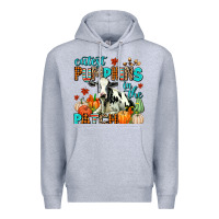 Heather Grey cutest pupkins in the patch Premium Hoodie - AdoDesignShop