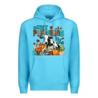 Ocean Blue cutest pupkins in the patch Premium Hoodie - AdoDesignShop