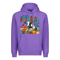 Purple cutest pupkins in the patch Premium Hoodie - AdoDesignShop