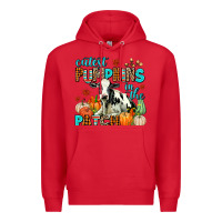 Red cutest pupkins in the patch Premium Hoodie - AdoDesignShop