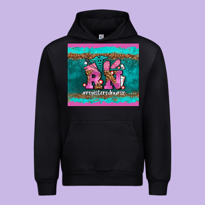 Rn Registered  Nurse Urban Hoodie Designed By Adodesignshop