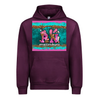 Mauve Wine rn registered  nurse Urban Hoodie - AdoDesignShop