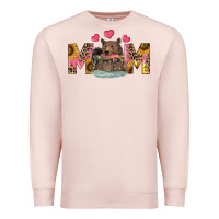 Mom Bear With Sunflowers Premium Sweatshirt | Teevron