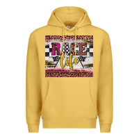Antique Gold race life Premium Hoodie - JahusDesignShop