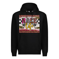Black race life Premium Hoodie - JahusDesignShop