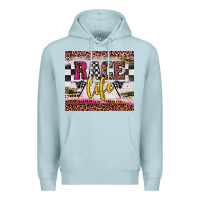 Blue Mist race life Premium Hoodie - JahusDesignShop