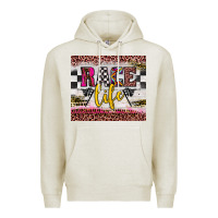 Oatmeal Heather race life Premium Hoodie - JahusDesignShop