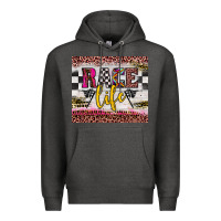 Charcoal Heather race life Premium Hoodie - JahusDesignShop
