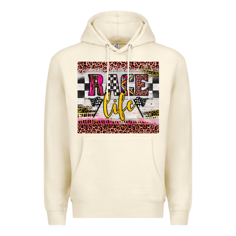 Race Life Premium Hoodie by JahusDesignShop | Teevron