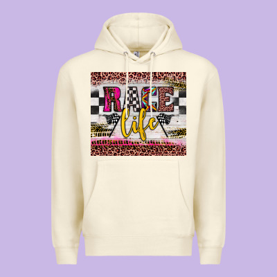 Race Life Premium Hoodie Designed By Jahusdesignshop