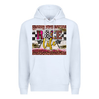 White race life Premium Hoodie - JahusDesignShop