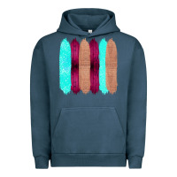Pigment Midnight Navy Colored Farm Life Purple Wood Jute Cyan Glitter Brush Strokes Urban Hoodie - Bettercallsaul