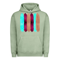 Pigment Oil Green Colored Farm Life Purple Wood Jute Cyan Glitter Brush Strokes Urban Hoodie - Bettercallsaul