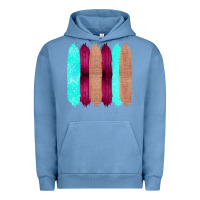Pigment Pebble Blue Colored Farm Life Purple Wood Jute Cyan Glitter Brush Strokes Urban Hoodie - Bettercallsaul