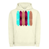 Pigment Pistachio Colored Farm Life Purple Wood Jute Cyan Glitter Brush Strokes Urban Hoodie - Bettercallsaul