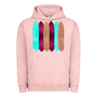 Pigment Salmon Colored Farm Life Purple Wood Jute Cyan Glitter Brush Strokes Urban Hoodie - Bettercallsaul