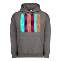 Pigment Tornado Colored Farm Life Purple Wood Jute Cyan Glitter Brush Strokes Urban Hoodie - Bettercallsaul