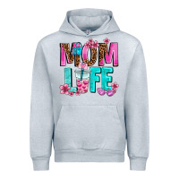 Heather Grey mom life Urban Hoodie - AdoDesignShop
