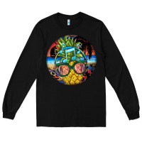 Black pineapple relaxing Long Sleeve Tee - BarkalooDesign