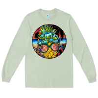 Matcha pineapple relaxing Long Sleeve Tee - BarkalooDesign