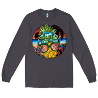 Smoke pineapple relaxing Long Sleeve Tee - BarkalooDesign