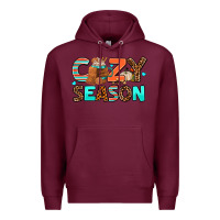 Burgundy cozy season Premium Hoodie - AdoDesignShop