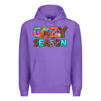 Purple cozy season Premium Hoodie - AdoDesignShop