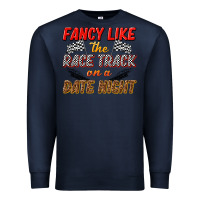 Navy fancy like the race track on a date night Premium Sweatshirt - texasbilliewilder