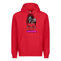 Red motomom Premium Hoodie - JahusDesignShop
