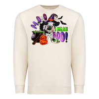 Sandshell Moo I Mean Boo Baby Cow Premium Sweatshirt - RanaPortraitStore