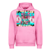 Fuchsia Pink her fight is our fight Urban Hoodie - JahusDesignShop