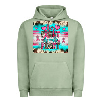 Pigment Oil Green her fight is our fight Urban Hoodie - JahusDesignShop