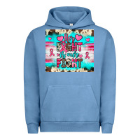 Pigment Pebble Blue her fight is our fight Urban Hoodie - JahusDesignShop