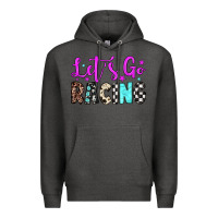 Charcoal Heather let's go racing Premium Hoodie - JahusDesignShop