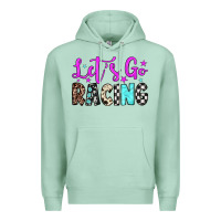 Seafoam let's go racing Premium Hoodie - JahusDesignShop